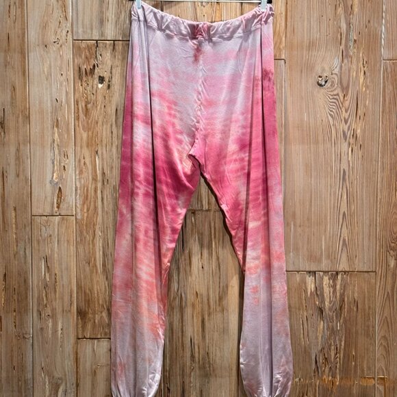 Bleusalt Sustainable Tie-Dye Sweatpants XXL Relaxed Fit Made In USA - Picture 1 of 5